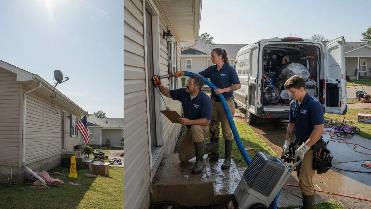 Ceiling Water Damage Restoration in Rosenberg, TX near me